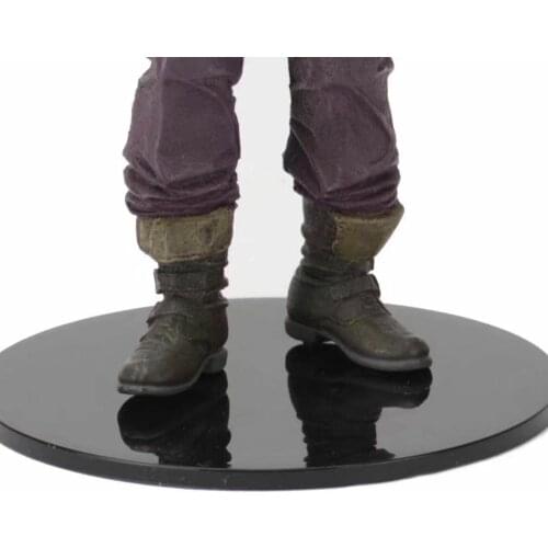 10 pieces black action figure model toy stand platform 6-8 inch doll base floor model