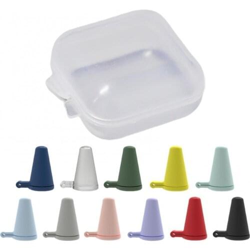 11 pieces/set of non-slip silicone stylus pen tip protective sleeve pencil accessories for Apple pencil 1/2 Huawei pencil