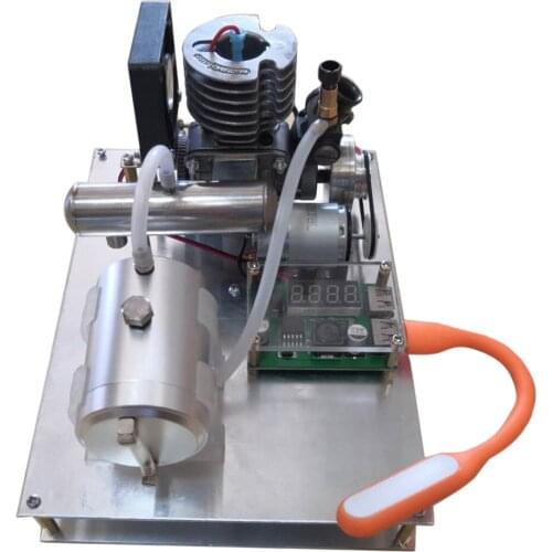 2 Strokes Single CylinderAircooled Methanol Engine Generator with Voltage Digital Display and Dual USB Charging Module