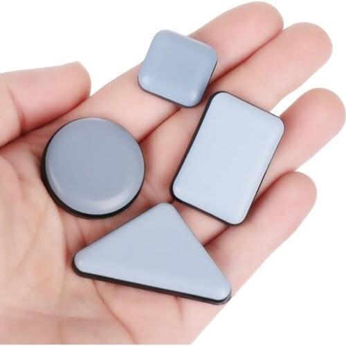 4Pcs Self-Adhesive Thickening Easy Move Heavy Furniture Table Slider Pad Floor Protector Moving Anti-abrasion Floor Slip Mat