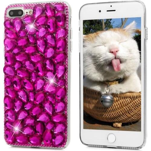 Glitter Clear Rhinestone Case for vivo X21s xplay5 6 X6 7 Plus 9s sp p 20 P 21 UD i 23 27Pro 30 Pro 50Pro Diamond Cover coque