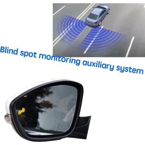Car BSD BSM BSA Blind Area Spot Warning Drive Mirror Rear Radar Detection System For Citroen C3-XR 2014~2019