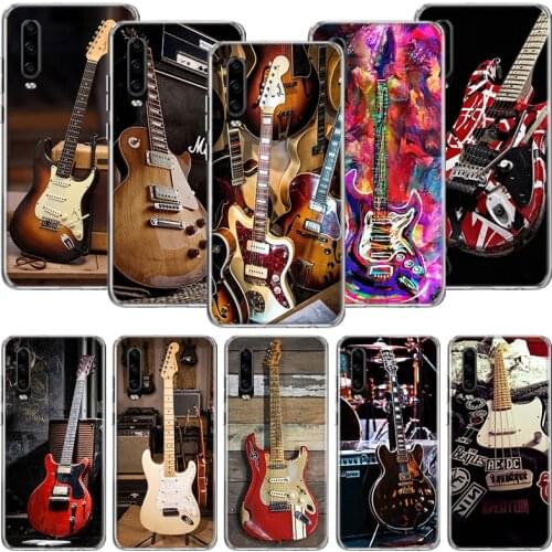 Music Score Musical Violin Guitar Phone Case For Huawei P30 P40 P20 P10 Mate 20 10 30 Lite Pro P Smart Z Plus Printing Cover Coq