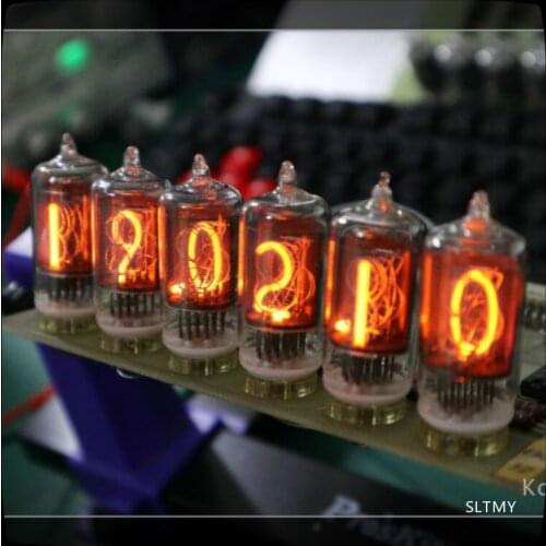 Digital Glow Electron Tube Imported Honey Fine Mesh VALVOZM1000 Single Chip Microcomputer Clock DIY