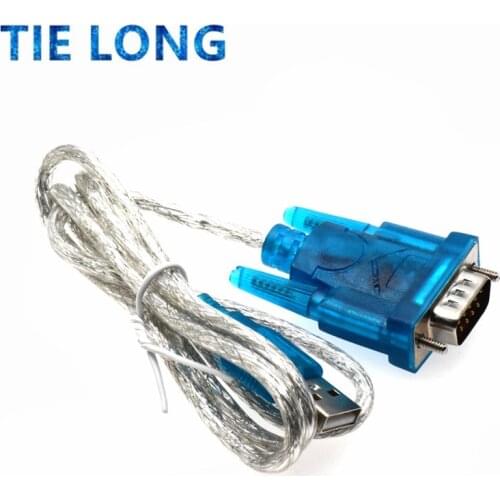 HL-340 USB to RS232 COM Port Serial PDA 9 Pin DB9 Cable Adapter Support Windows7-64