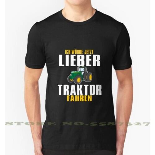 Ich Würde Jetzt Lieber Traktor Fahren • Farm • Gift Cool Design Trendy T-Shirt Tee Agriculture Tractor Farmer Farm 100