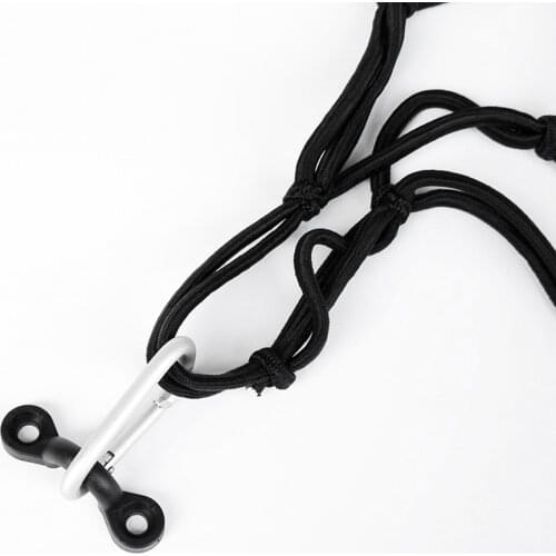 Kayak Canoe Boat Package Carrier Deck Cargo Luggage Mesh Net 40x40cm Super Stretch Bungee Cargo Net DIY Accessories