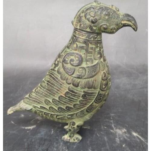 China bronze small bird crafts statue