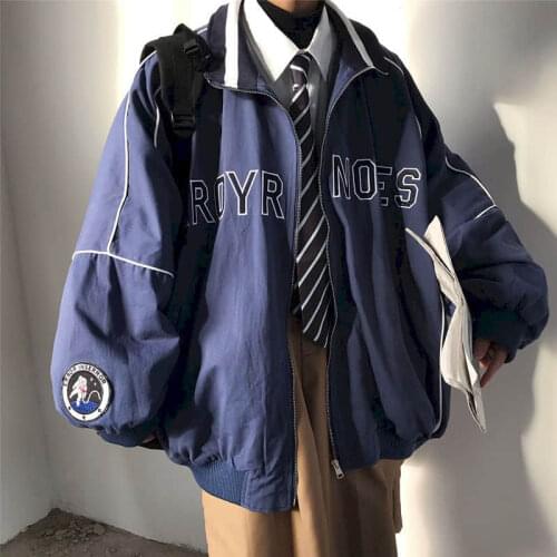 2021 spring letter jacket new all-match preppy style baseball uniform women mens jacket loose thin casual lovers cool wear coat