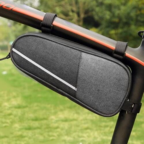 Large Capacity Bike Bicycle Bags Front Top Tube Convenient Bicycle Bags Bicycle Pouch Phone Case Cycling Bag for MTB Handlebar