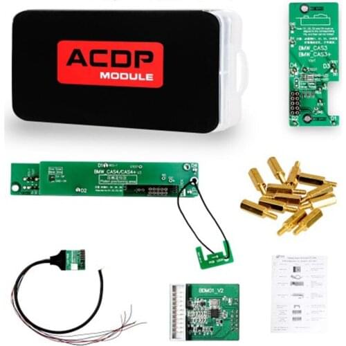 Yanhua Mini ACDP Module1 B M W CAS1-CAS4+ IMMO Key Programming and Odometer Reset Newly Add CAS4 OBD Function