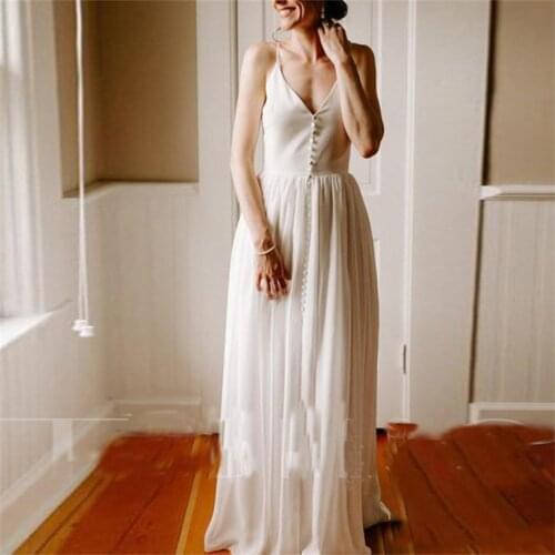 Alluring Wedding Dresses 2020 Plus Size A line Sleevelss Floor Length for Girls Wedding Bride Gown vestido de noiva