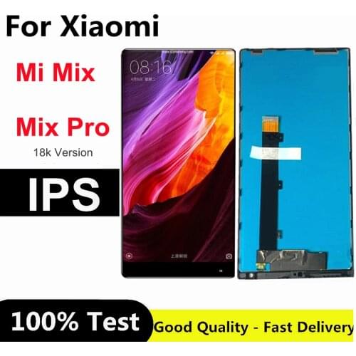 6.4" For Xiaomi Mi Mix / Mi Mix Pro 18K Version LCD With Touch Screen Digitizer Assembly For Xiaomi Mi Mix LCD