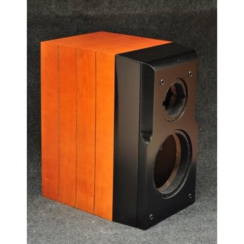 1 Pair Wooden 6.5-inch bookshelf empty box DIY HIFI fever speaker cabinet