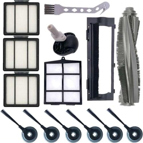 14 Pack Replacement Parts Compatible for Shark ION Robot S87 R85 RV850 Vacuum Cleaner Household Cleaner Accessories