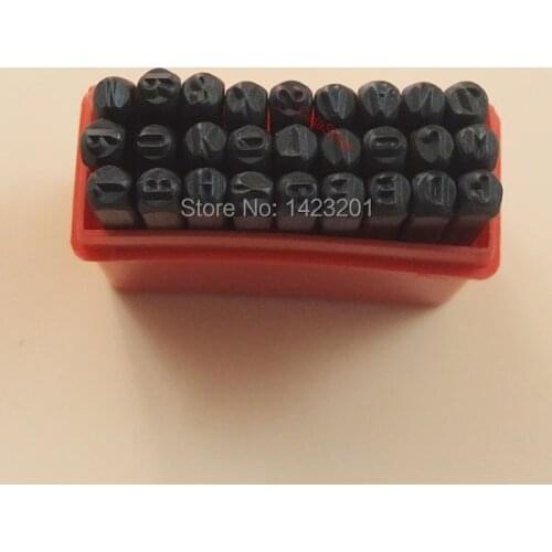 2mm One set Steel Stamp Letter Die Punch Jewelers Set Metal in Case F326