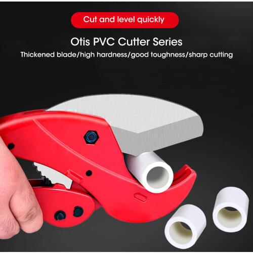 42mm PVC Aluminum Plastic Safe Pipe Cutter Water Pipe Hose Scissors Knife Tube Tubing Ratchet Plumbing Hand Cutting Pipe Tools