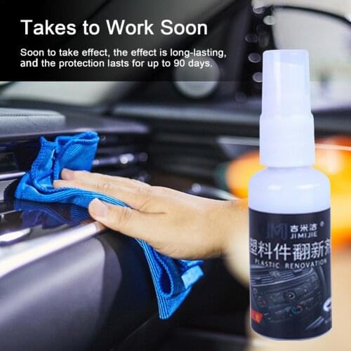Automotive Interior Plastic And Rubber Parts Retreading Agent Car Interior Plastic Parts Wax Instrument Panel Retreading Agent