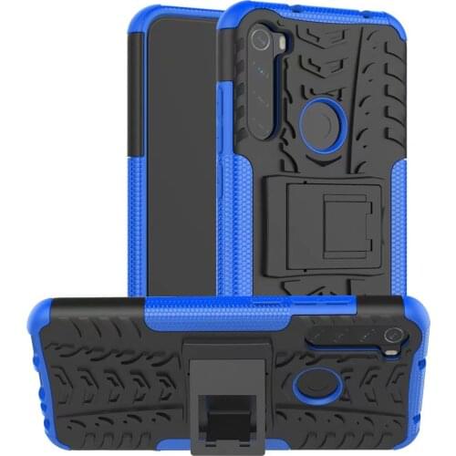 For Xiaomi Redmi Note 8T Case Redmi Note 8T Protective Case Armor Rugged Dual Layer Shockproof Hard Silicone Cover Bumper