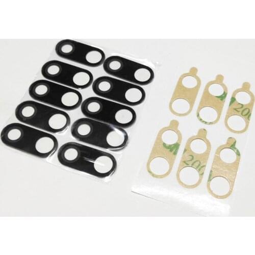For LG V30 H930 H933 Rear Camera Lens Back Main Glass Cover Replacement Parts with Sticker Adhesive