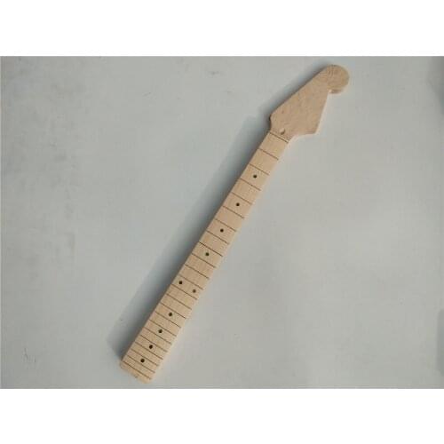 New Sparrow Eyes Maple Neck,Maple Fingerboard Fit For ST Single Wave Electric Guitar No Frets No Paint BJ-407