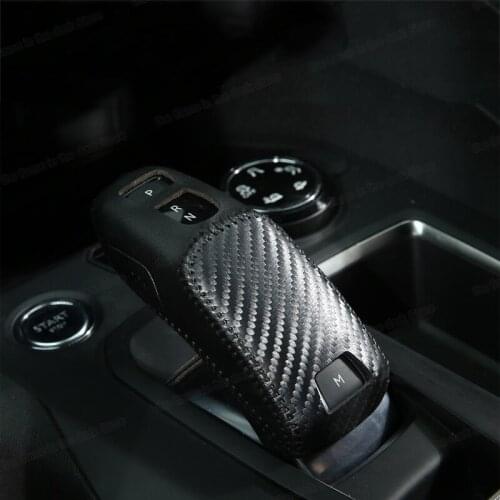 Lsrtw2017 Car Gear Lever Cover Shift Knob Trims for Peugeot 3008 5008 2017 2018 2019 2020 Interior Accessories Auto Styling