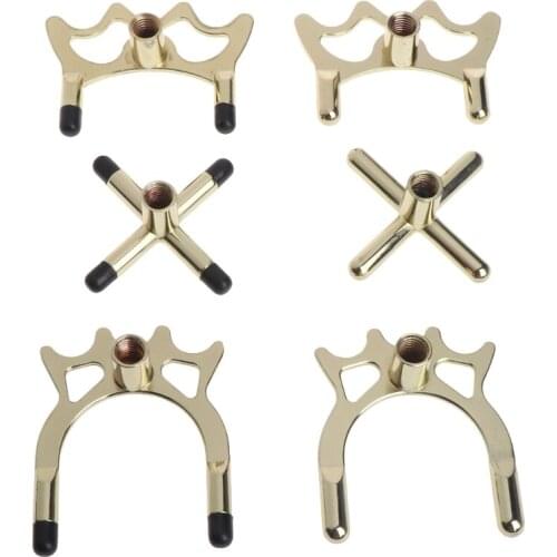 Copper Stick Frame Billiards Snooker Pool Cue Rest Bridge Head Holder Accessory U2JB