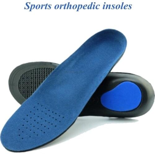 Orthopedic Insoles Flat Foot Orthopedic Arch Support Insole Men and Women Shoe Pad EVA Sports Insert Sneaker Cushion Sole