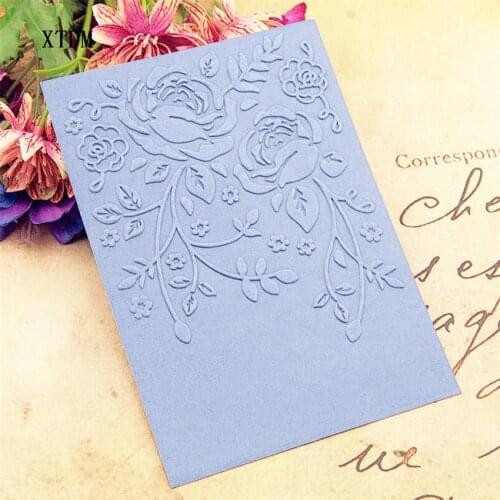 Easter plastic lily template craft card making paper card album wedding decoration Embossing folders