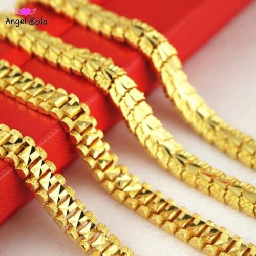 Romantic and Fashion Women Ladies Wedding Anniversary Jewelry Accessories 24K Gold Heart In Heart Chain Muslim Islam Bracelet