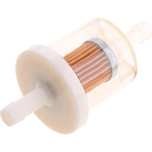 Universal Petrol Inline Fuel Filter LARGE Car Part Fit 7mm Pipes