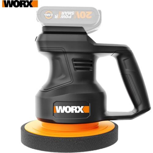 Worx Electric Car Polisher Machine WX858.9 Car Polisher Waxing Tool Variable Speed Auto Polishing Machine Universal Worx 20VPack