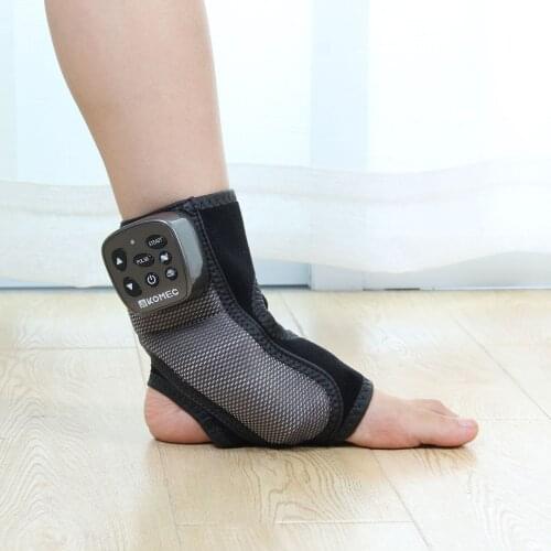 Electric hair hot compress ankle foot massager wireless vibration foot massage instrument multifunctional foot therapy pedicure