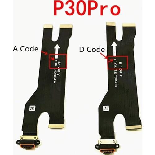 USB Charger Charging Port Dock Connector Board Flex Cable For Huawei P30 Pro Replacement Part