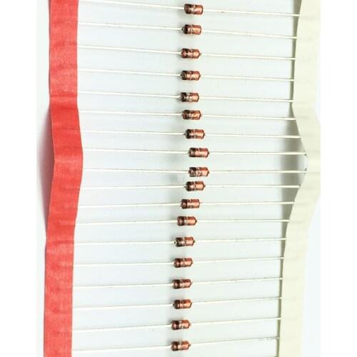100pcs/lot 1N4741A 1N4741 11V 1W DO-41