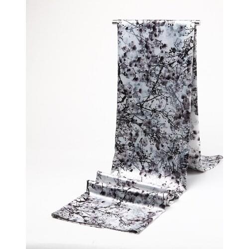 170x75cm Hot Sale New Arrival Plain Patchwork Prints Fabric Digital Printing Silk Dress Shirt Fabric Wedding HF73