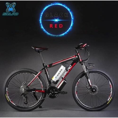 26inch Hydraulic disc brake 27speed electric mountain bike 48V lithium battery smart electric bicycles 500W motor aluminum frame
