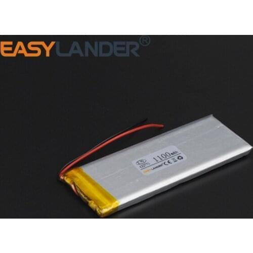 4.2x27x70mm 3.7V 1100mAh Polymer Li-ion Battery For Mp3 Mp4 PAD DVD DIY E-book bluetooth Vedio Game toys GPS mobile 422770
