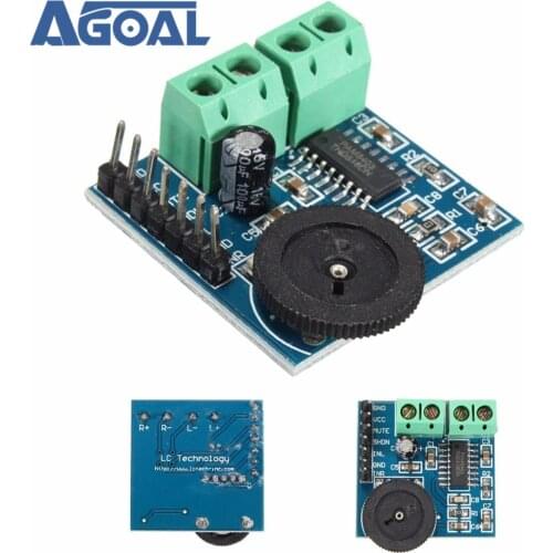 5V PAM8403 3W*2 Dual Channel Audio Amplifier Module Class D Power Volume Adjustable