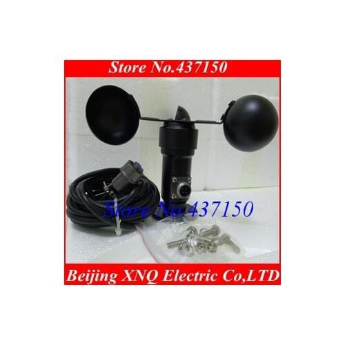 Factory direct wind speed sensor suffix 12CM pulse output anemometer ,metal matarial ,pulse output
