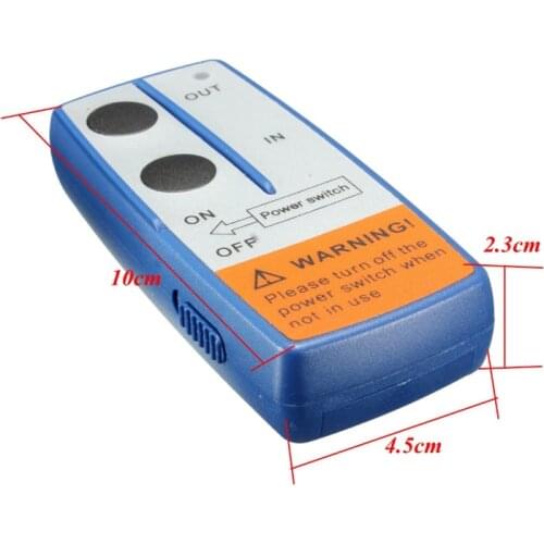 12V Car Wireless Winch Electric Remote Control With Manual Transmitter Set Truck ATV SUV Truck Vehicle Trailer Kit