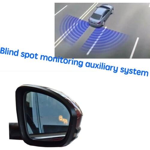 Car BSD BSM BSA Blind Area Spot Warning Drive Mirror Rear Radar Detection System For Nissan Sylphy B18 Sentra 2019 2020
