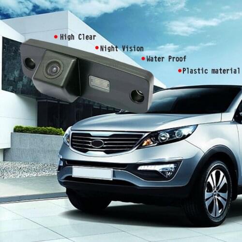 CCD Sensor Car Reverse Rear View Backup Parking CAMERA Kit for KIA Carens Borrego Oprius Sorento Sportage R
