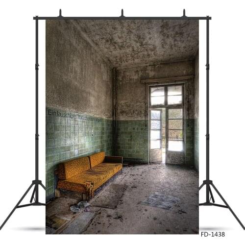 Indoor Grunge Room Portrait Photography Backdrops Custom Fabric Backgrounds Photocall Photo Studio Decor Photocall Prop