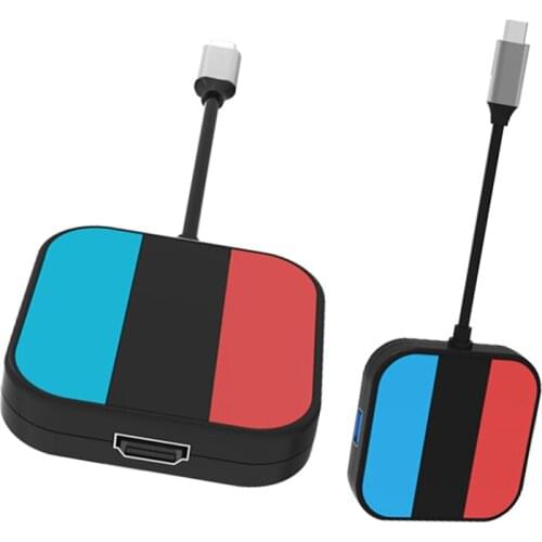 Game console adapter H-D-M-I Type-c USB adapter for switch NS