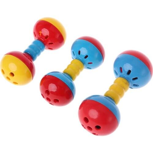 Parrot Rattle Bells Toys Birds Chewing Cage Parakeet Bite Play Accessories