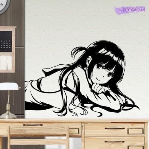Kanojo Okarishimasu Wall Decal Ichinose Chizuru Vinyl Wall Stickers Decal Decor Home Decorative Decoration Anime Car Sticker