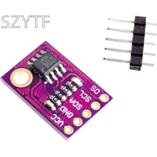 LM75 temperature sensor high speed I2C interface high precision development board module LM75A