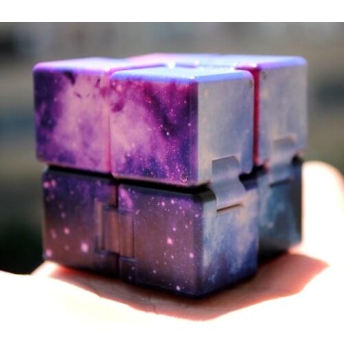 Infinity Cube Mini Hand Toy Finger for Kids Adults Anxiety Stress Relief Magic Cube Blocks Children Kids Funny Toys Best Gift