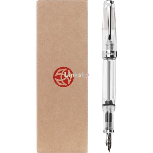 TWSBI Vac Mini Fountain Pen in Clear Demonstrator - Extra Fine Point - Lapiz Pluma Fuente, utilizes a vacuum filling system